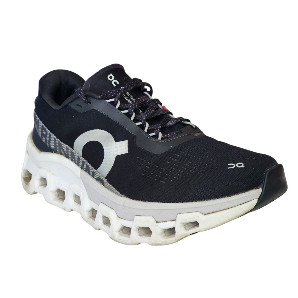 On Cloudmonster Women Running Shoes Black Magnet Sneakers US 7 EU 38 61.99024